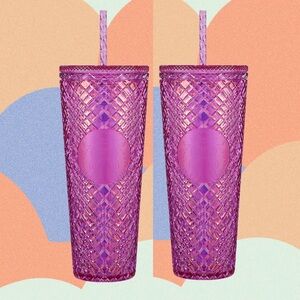 Starbucks Purple Jeweled Cup